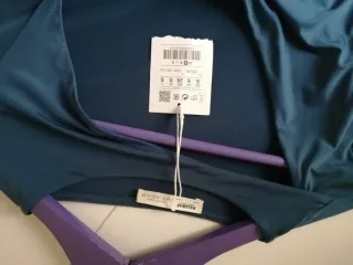 Vestido Stradivarius Talla S Teal