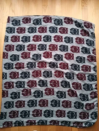 Fular estampado búhos largo mujer