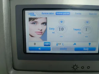 Láser Nd-yag QSwitch