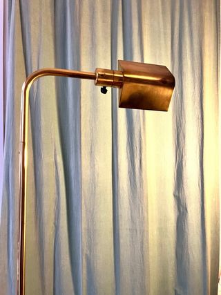 Lámpara de pie Metalarte dorada