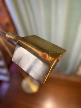 Lámpara de pie Metalarte dorada