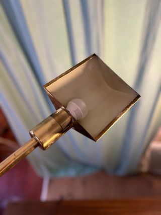 Lámpara de pie Metalarte dorada