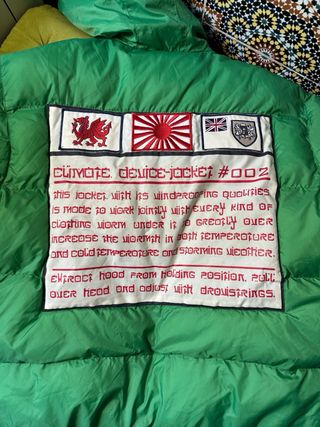 Giacca imbottita verde Big Smith