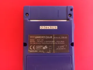 Nintendo Game Boy Color Morado