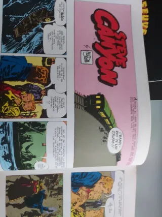 STEVE CANYON NUEVAS AVENTURAS NUMS 22-25 INCL.
