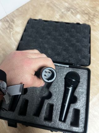 Pack 3 Micrófonos Behringer Ultravoice con cables