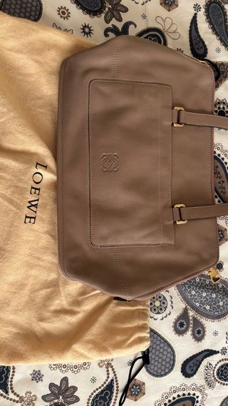 Bolso Loewe Beige Piel