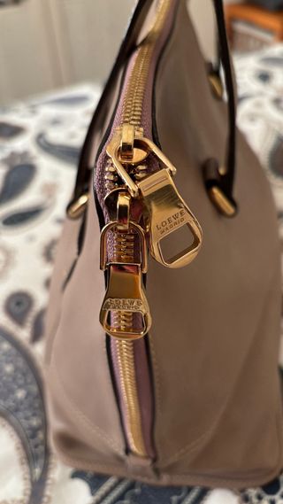 Bolso Loewe Beige Piel