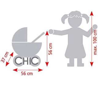 Carrito de juguete Chic 2000 rosa