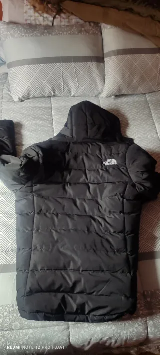 Abrigo tres cuartos negro