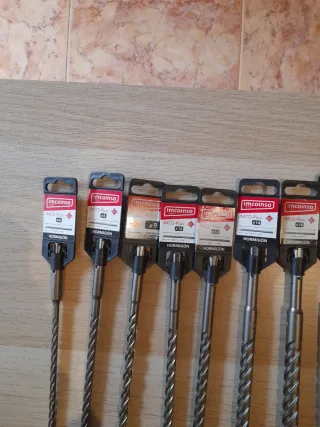 Brocas hormigón 4 puntas