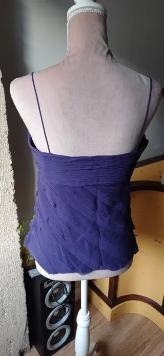 Top Morado Roberto Verino