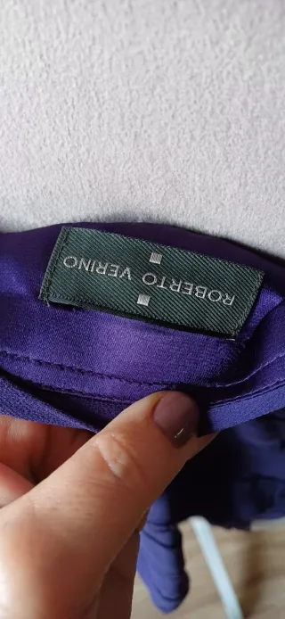 Top Morado Roberto Verino