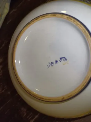 Centro tavola ceramica Deruta