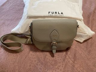 Bolso Furla Piel Gris Colgar