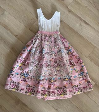 Traje de Fallera Niña Multicolor