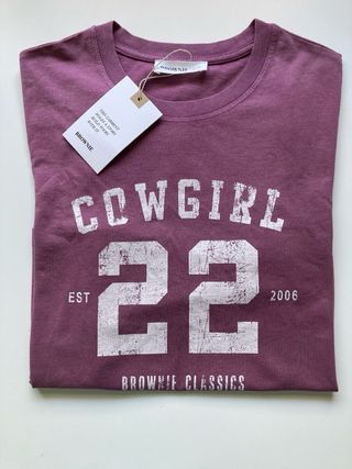 Camiseta Brownie completamente nueva