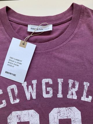 Camiseta Brownie completamente nueva