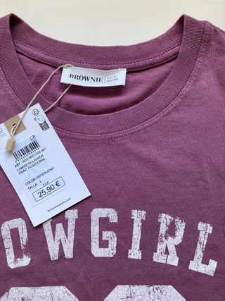 Camiseta Brownie completamente nueva