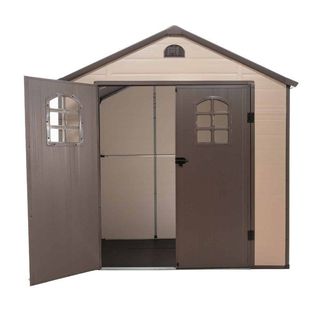 Caseta jardín resina con suelo Alessia A beige 3,57 m²