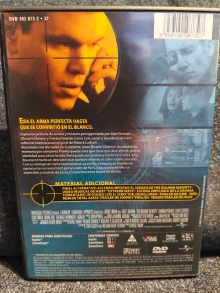 DVD El Caso Bourne (The Bourne Identity)