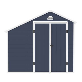 Caseta jardín resina con leñero Sylvana B 5m2