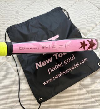 Pala de pádel New Touch rosa