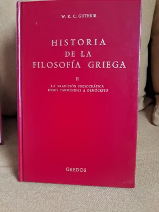 Historia de la Filosofía Griega