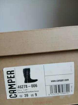 Botas Camper Marrones Talla 39