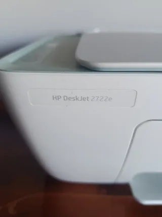 Impresora y Escáner HP Blanco y Verde