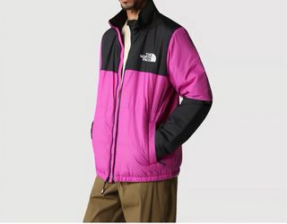 Chaqueta The North Face Fucsia y Negra