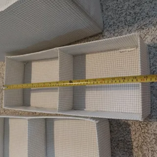 Conjunto de seis Cajas Organizadoras Tela