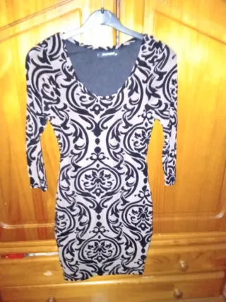 Vestito corto stampato da donna