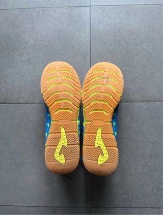 Zapatillas Fútbol Sala Azul y Amarillo