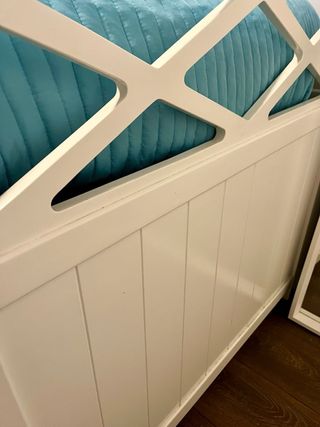 Cama nido blanca con 2 cajones