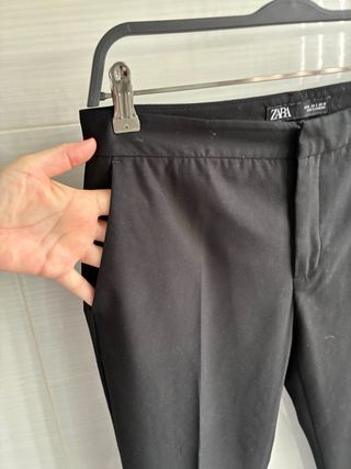 Pantalón de vestir negro Zara. SOLO ENVÍO