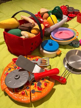 Cocinita infantil de madera
