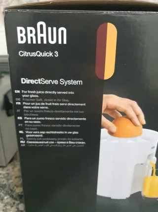Exprimidor Braun CitrusQuick 3.