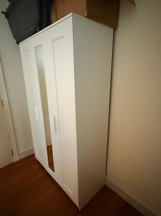 Armario Blanco 3 Puertas Ikea BRIMNES