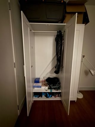 Armario Blanco 3 Puertas Ikea BRIMNES