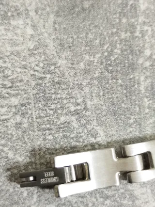 Braccialetto uomo argento