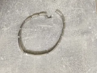 Braccialetto uomo argento