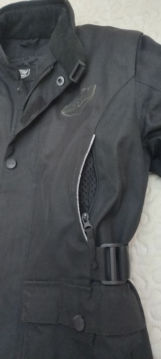 Chaqueta Moto Invierno Haisen Talla S Negra