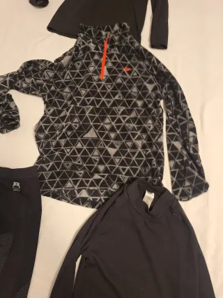 Ropa interior térmica esquí niño 10-12