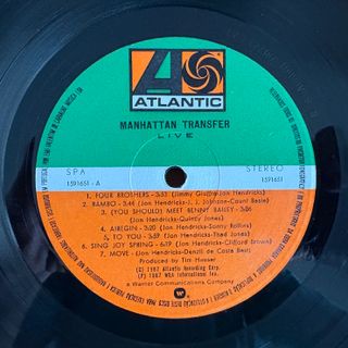 The Manhattan Transfer - LIVE (1987)