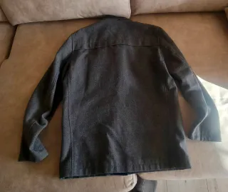 Abrigo hombre 3/4 gris