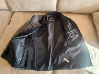 Abrigo hombre 3/4 gris