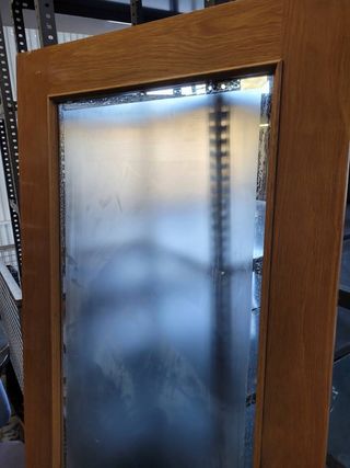 PUERTA DE INTERIOR CON CRISTAL