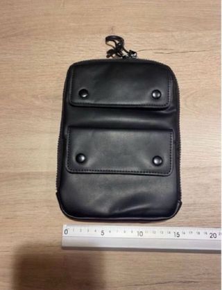 Borsa a tracolla Zara nero da uomo