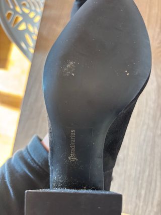 Botines negros Stradivarius
